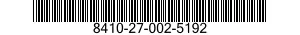 8410-27-002-5192 OVERCOAT,WOMAN'S 8410270025192 270025192