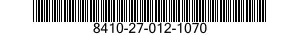8410-27-012-1070 CROWN,SERVICE HAT 8410270121070 270121070