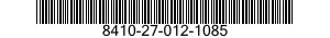 8410-27-012-1085 CROWN,SERVICE HAT 8410270121085 270121085