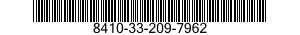 8410-33-209-7962 OVERCOAT,WOMAN'S 8410332097962 332097962