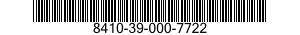 8410-39-000-7722 OVERCOAT,WOMAN'S 8410390007722 390007722