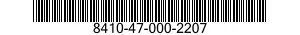 8410-47-000-2207 HAT,SERVICE 8410470002207 470002207