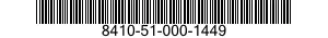 8410-51-000-1449 COAT,WOMAN'S 8410510001449 510001449