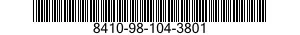 8410-98-104-3801  8410981043801 981043801