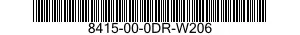 8415-00-0DR-W206  8415000DRW206 000DRW206