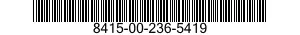 8415-00-236-5419  8415002365419 002365419