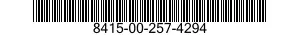 8415-00-257-4294  8415002574294 002574294