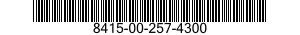 8415-00-257-4300  8415002574300 002574300