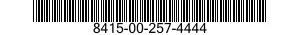 8415-00-257-4444  8415002574444 002574444