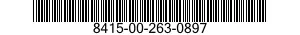 8415-00-263-0897  8415002630897 002630897