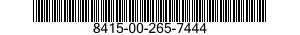 8415-00-265-7444  8415002657444 002657444