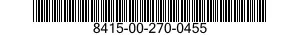 8415-00-270-0455  8415002700455 002700455