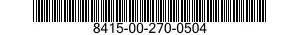 8415-00-270-0504  8415002700504 002700504