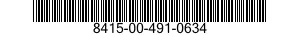 8415-00-491-0634  8415004910634 004910634