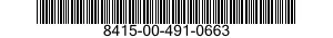 8415-00-491-0663  8415004910663 004910663