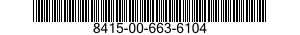 8415-00-663-6104  8415006636104 006636104