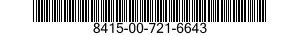 8415-00-721-6643  8415007216643 007216643