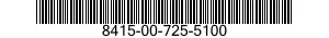 8415-00-725-5100  8415007255100 007255100