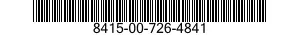 8415-00-726-4841  8415007264841 007264841