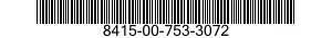 8415-00-753-3072  8415007533072 007533072