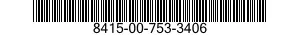 8415-00-753-3406  8415007533406 007533406