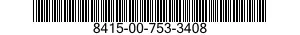 8415-00-753-3408  8415007533408 007533408