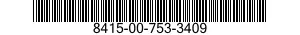 8415-00-753-3409  8415007533409 007533409