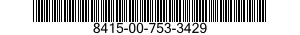 8415-00-753-3429  8415007533429 007533429
