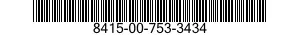 8415-00-753-3434  8415007533434 007533434