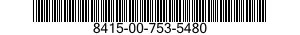 8415-00-753-5480  8415007535480 007535480
