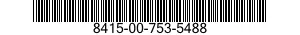 8415-00-753-5488  8415007535488 007535488