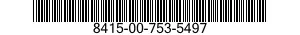 8415-00-753-5497  8415007535497 007535497