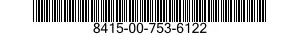 8415-00-753-6122  8415007536122 007536122