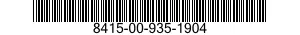 8415-00-935-1904 HELMET,SAFETY 8415009351904 009351904