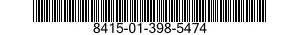 8415-01-398-5474 COVERALLS,COMBAT VEHICLE CREWMEMBER'S 8415013985474 013985474
