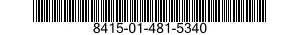 8415-01-481-5340 COAT,CAMOUFLAGE PATTERN 8415014815340 014815340