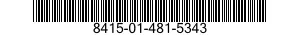 8415-01-481-5343 COAT,CAMOUFLAGE PATTERN 8415014815343 014815343
