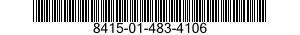 8415-01-483-4106 GLOVES,DISPOSABLE 8415014834106 014834106