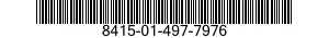 8415-01-497-7976 UNDERSHIRT,CHEMICAL PROTECTIVE 8415014977976 014977976