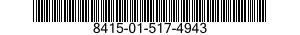8415-01-517-4943 COVERALLS,COMBAT VEHICLE CREWMEMBER'S 8415015174943 015174943