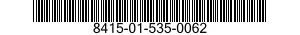 8415-01-535-0062 COVERALLS,COMBAT VEHICLE CREWMEMBER'S 8415015350062 015350062