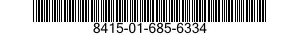 8415-01-685-6334 JACKET,WET WEATHER 8415016856334 016856334