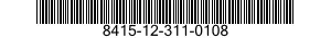 8415-12-311-0108  8415123110108 123110108