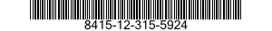 8415-12-315-5924 COVERALLS,COMBAT VEHICLE CREWMEMBER'S 8415123155924 123155924
