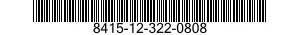 8415-12-322-0808  8415123220808 123220808