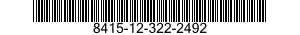 8415-12-322-2492 HELMET,SOUND WAVE PROTECTION 8415123222492 123222492