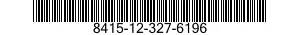 8415-12-327-6196 PATCH SET,NUCLEAR,BIOLOGICAL AND CHEMICAL PROTECTIVE CLOTHING 8415123276196 123276196