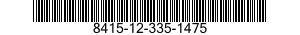 8415-12-335-1475  8415123351475 123351475