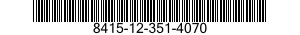 8415-12-351-4070 COVERALLS,MEN'S 8415123514070 123514070