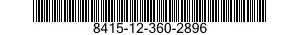 8415-12-360-2896 COVER,FIREMAN'S COAT,HEAT PROTECTIVE 8415123602896 123602896